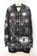 画像1: NieR CLOTHING / 転写パーカー F ブラック O-25-12-06-034-PU-TO-OW-ZT068 (1)