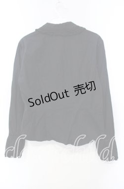 画像3: BABY,THE STARS SHINE BRIGHT / プリンセスドロップ刺しゅうネクタイ付ブラウス  クロ O-25-12-06-037-BA-BL-OW-OS