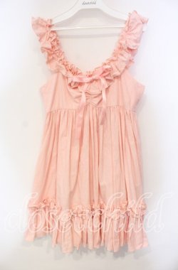 画像1: Na+H / ストライプベビードール  ピンク O-25-12-06-043-PU-OP-OW-OS