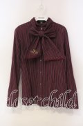 MIHO MATSUDA / ルーフブラウス Ｍ ワイン O-25-12-06-046-GO-BL-IG-OS