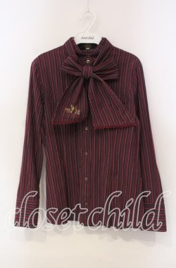 画像1: MIHO MATSUDA / ルーフブラウス Ｍ ワイン O-25-12-06-046-GO-BL-IG-OS