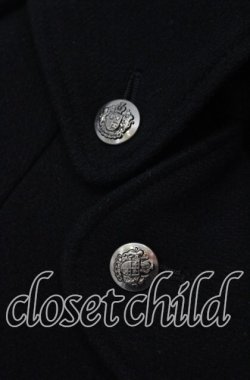 画像2: MIHO MATSUDA / マントコート　ボーヌ  ブラック O-25-12-06-047-GO-CO-IG-OS