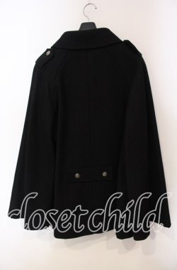 画像3: MIHO MATSUDA / マントコート　ボーヌ  ブラック O-25-12-06-047-GO-CO-IG-OS