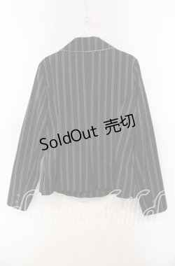 画像3: MIHO MATSUDA / ジャケット ジエン  ネイビー O-25-12-06-048-GO-JA-IG-OS