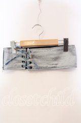 kikou / gouk×己龍コラボ 帯  サックス×グレー O-25-12-06-051-GO-TO-IG-OS