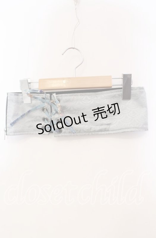 画像1: kikou / gouk×己龍コラボ 帯  サックス×グレー O-25-12-06-051-GO-TO-IG-OS (1)