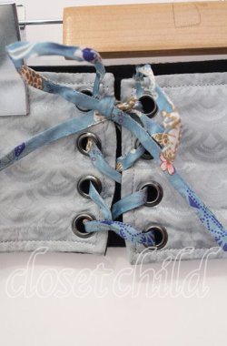 画像2: kikou / gouk×己龍コラボ 帯  サックス×グレー O-25-12-06-051-GO-TO-IG-OS