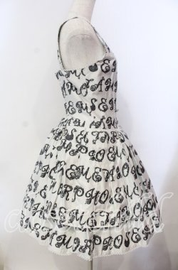 画像3: metamorphose / Romantic alphabetサロペット風ジャンパースカート  グレー O-25-12-06-004-ME-OP-IG-OS