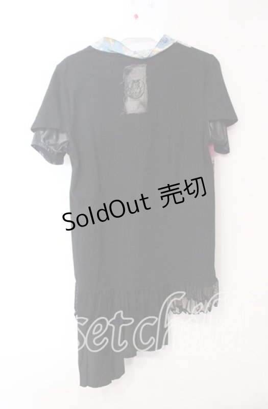 画像3: gouk / ×　己龍 コラボカットソー  ブラック×マルチ O-25-12-06-053-GO-TO-IG-OS (3)