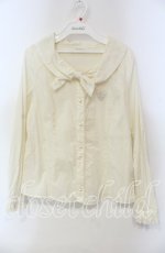 画像1: Emily Temple cute / パティシエブラウス  アイボリー O-25-12-06-055-ET-BL-IG-ZT370 (1)