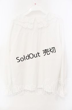 画像3: axes femme / レースカラーブラウス  シロ O-25-12-06-056-AX-BL-IG-OS