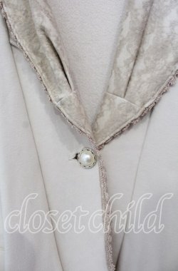 画像2: axes femme / ショールカラーロングカーデイガン  ベージュ O-25-12-06-060-AX-TO-IG-OS