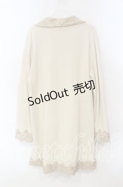 画像3: axes femme / ショールカラーロングカーデイガン  ベージュ O-25-12-06-060-AX-TO-IG-OS