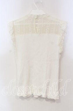 画像3: axes femme / ビスチェ切替ノースリインナー  オフ O-25-12-06-065-AX-TO-IG-OS