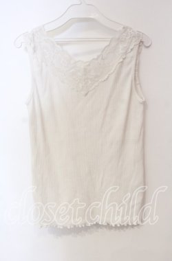 画像3: axes femme / 前後2WAYリブタンク  オフ O-25-12-06-068-AX-TO-IG-OS