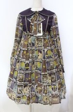 画像1: metamorphose / fortune tarot シャツワンピース  アメジスト O-25-12-06-006-ME-OP-IG-OS (1)