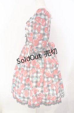 画像4: Angelic Pretty / Fresh Cherryワンピース  クロ O-25-12-06-007-AP-OP-OW-OS