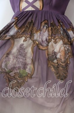 画像3: Juliette et Justine / バルリーヌ- Ballerine - ジャンパースカート  パープル O-25-12-06-010-CL-OP-IG-OS