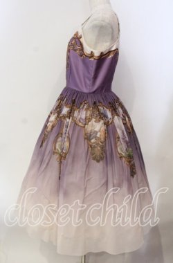 画像4: Juliette et Justine / バルリーヌ- Ballerine - ジャンパースカート  パープル O-25-12-06-010-CL-OP-IG-OS