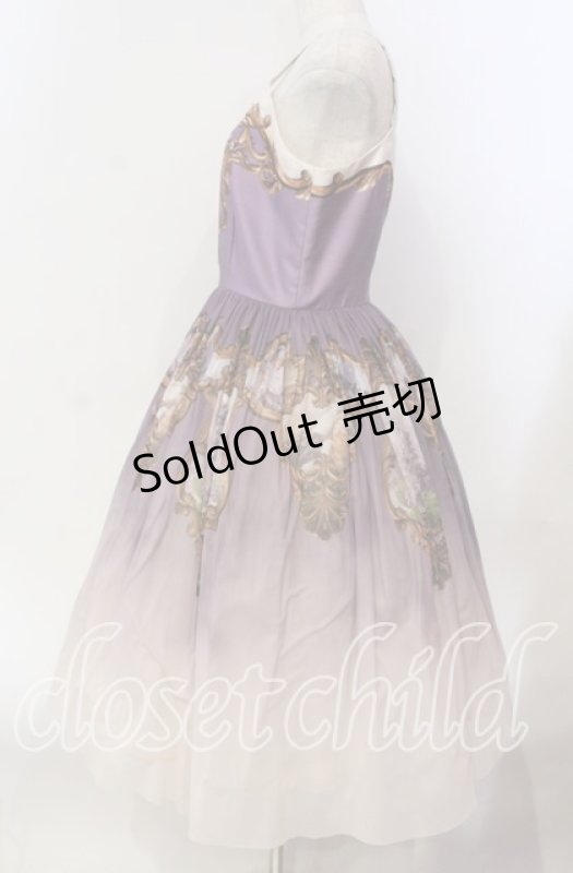 画像4: Juliette et Justine / バルリーヌ- Ballerine - ジャンパースカート  パープル O-25-12-06-010-CL-OP-IG-OS (4)