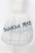 abilletage / グラデーションレーススカート  ブルー系 O-25-12-06-014-GO-SK-IG-OS