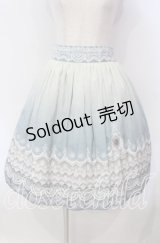 abilletage / グラデーションレーススカート  ブルー系 O-25-12-06-014-GO-SK-IG-OS