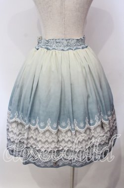 画像4: abilletage / グラデーションレーススカート  ブルー系 O-25-12-06-014-GO-SK-IG-OS