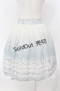 画像4: abilletage / グラデーションレーススカート  ブルー系 O-25-12-06-014-GO-SK-IG-OS