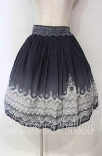 abilletage / グラデーションレーススカート  ブラック系 O-25-12-06-015-GO-SK-IG-OS