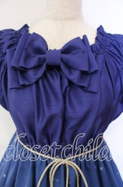 画像2: Enchantlic Enchantilly / Phantom Night Babydoll 夜空のワンピース  ネイビー O-25-12-06-002-LO-OP-IG-OS