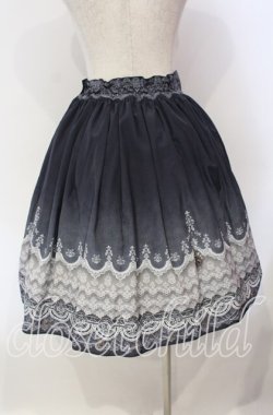 画像4: abilletage / グラデーションレーススカート  ブラック系 O-25-12-06-015-GO-SK-IG-OS