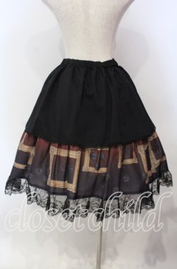 画像4: MIHO MATSUDA / 2017年福袋スカート  ブラック×ワイン O-25-12-06-017-GO-SK-IG-OS