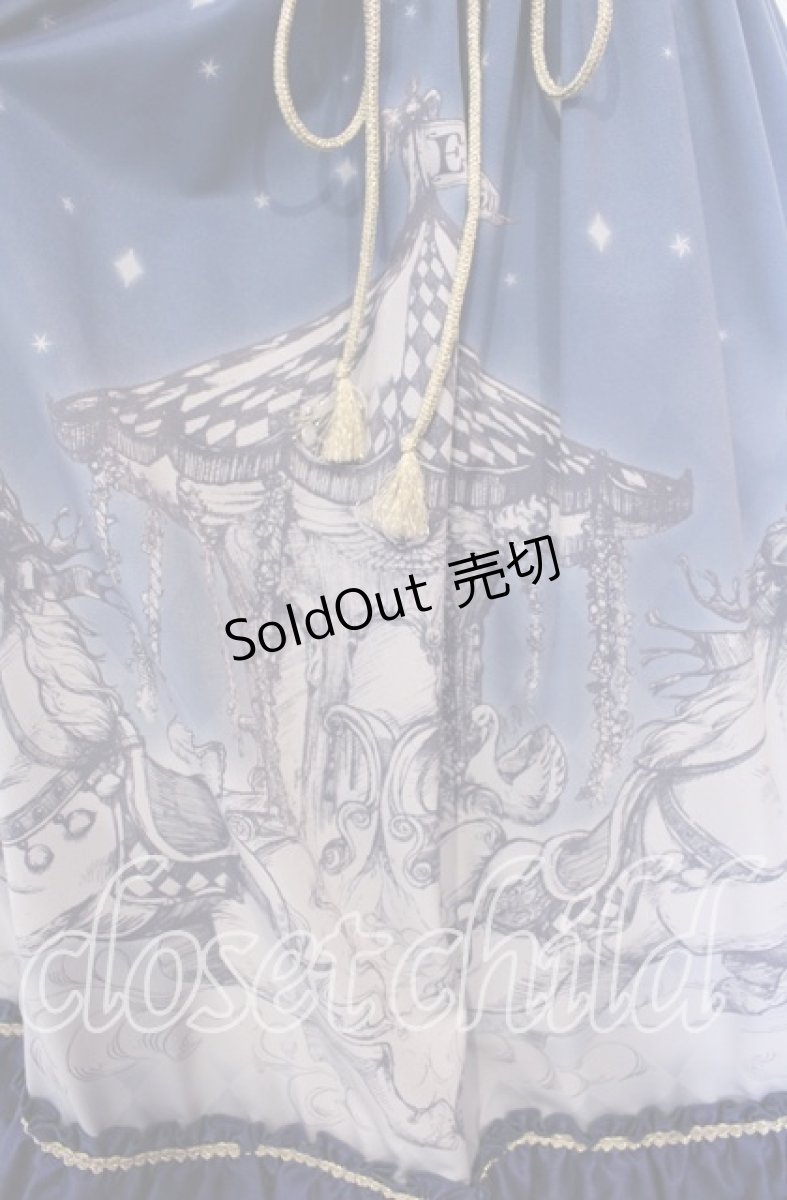 画像3: Enchantlic Enchantilly / Phantom Night Babydoll 夜空のワンピース  ネイビー O-25-12-06-002-LO-OP-IG-OS (3)