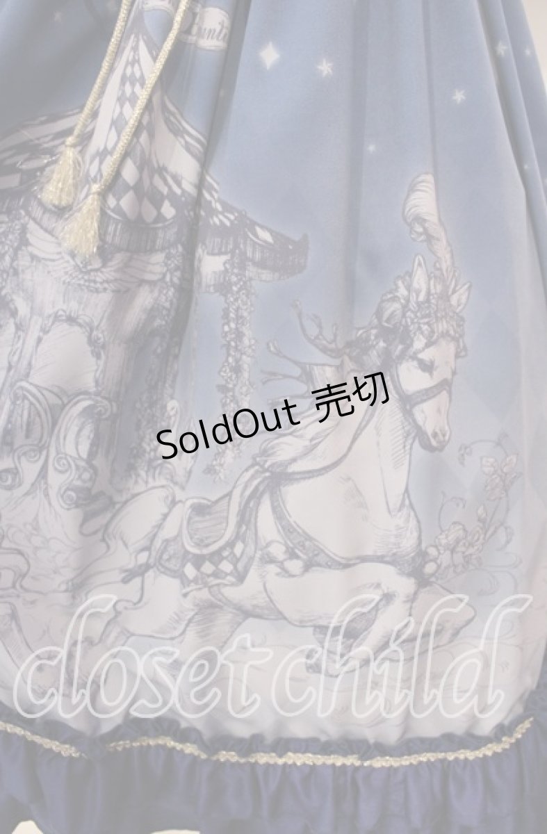 画像4: Enchantlic Enchantilly / Phantom Night Babydoll 夜空のワンピース  ネイビー O-25-12-06-002-LO-OP-IG-OS (4)