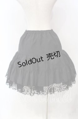 画像4: MIHO MATSUDA / 裾レースティアードスカート  ブラック O-25-12-06-021-GO-SK-OW-OS