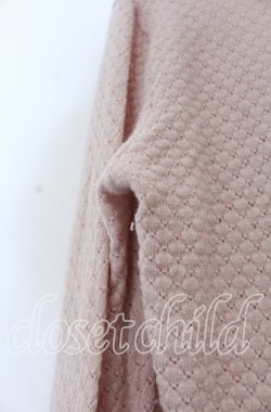 画像3: BABY,THE STARS SHINE BRIGHT / 透かしあみボレロ（2012）  ピンク O-25-12-07-052-BA-TO-IG-OS