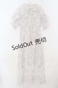 Rojita / 花柄ロングワンピース  ピンク O-25-12-07-056-LO-OP-OW-OS