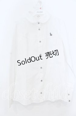 画像1: MIHO MATSUDA / ブラウス　ビズ M ホワイト O-25-12-07-058-GO-BL-OW-OS