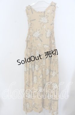 画像2: PINK HOUSE / ブーケ柄ジャンパースカート  オレンジ O-25-12-07-006-LO-OP-IG-OS