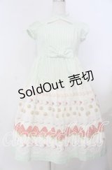 Emily Temple cute / デコレーションケーキワンピース  ミント O-25-12-07-064-ET-OP-IG-OS