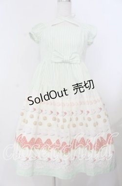 画像1: Emily Temple cute / デコレーションケーキワンピース  ミント O-25-12-07-064-ET-OP-IG-OS