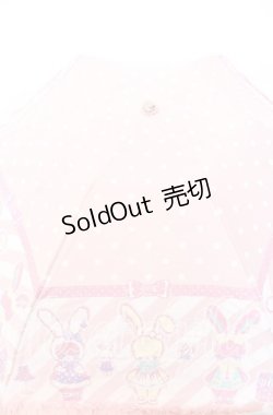 画像2: Angelic Pretty / Fancy Paper Dolls折りたたみアンブレラ  ピンク O-25-12-07-065-AP-ZA-OW-OS