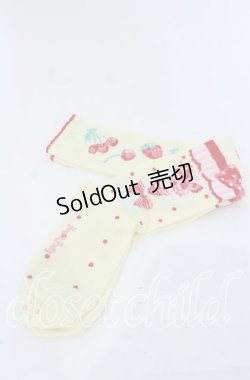 画像1: Angelic Pretty / Strawberry Parlourオーバーニー  イエロー O-25-12-07-067-AP-ZA-OW-OS