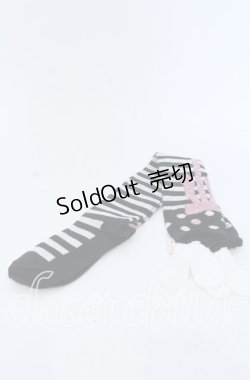 画像1: Angelic Pretty / Fancy Paper Dollsオーバーニー  クロ O-25-12-07-068-AP-ZA-OW-OS