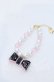 画像1: Angelic Pretty / ドリームリボンブレスレット  クロ×ピンク O-25-12-07-071-AP-AC-OW-OS (1)