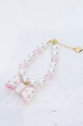 Angelic Pretty / ドリームリボンブレスレット  シロ×ピンク O-25-12-07-072-AP-AC-OW-OS