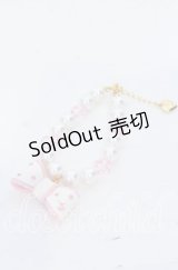 Angelic Pretty / ドリームリボンブレスレット  シロ×ピンク O-25-12-07-072-AP-AC-OW-OS