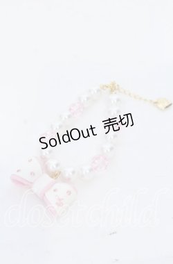 画像1: Angelic Pretty / ドリームリボンブレスレット  シロ×ピンク O-25-12-07-072-AP-AC-OW-OS