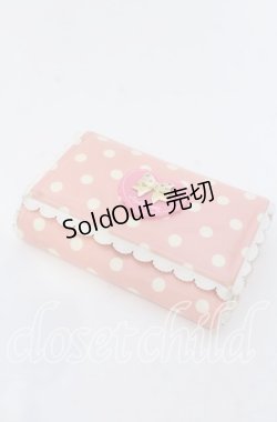 画像1: Angelic Pretty / POPドットウォレット  ピンク O-25-12-07-073-AP-ZA-OW-OS
