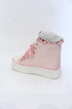 画像3: axes femme kawaii / ベア刺繍スニーカー Ｍ ピンク O-25-12-07-082-AX-SH-IG-OS